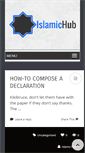 Mobile Screenshot of islamichub.net
